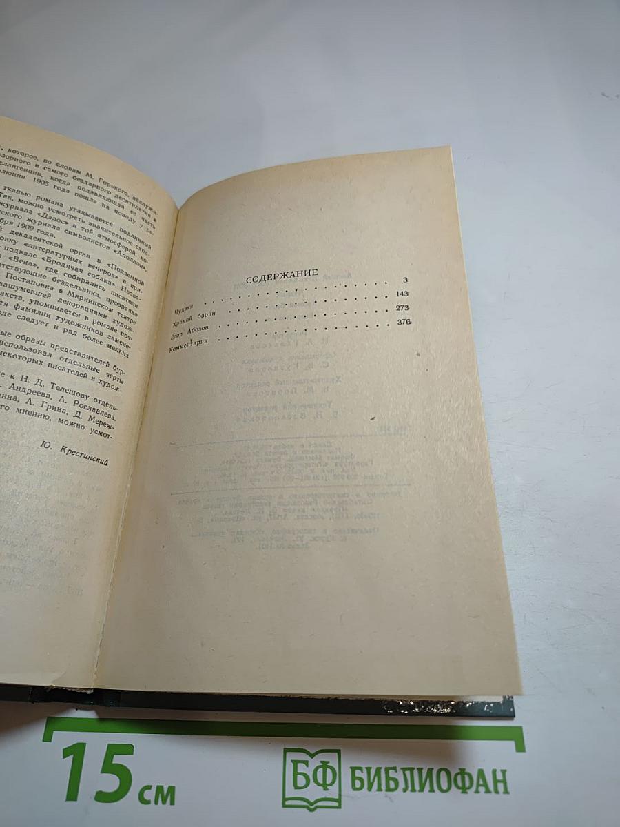 Чудаки. Хромой барин. Егор Абозов