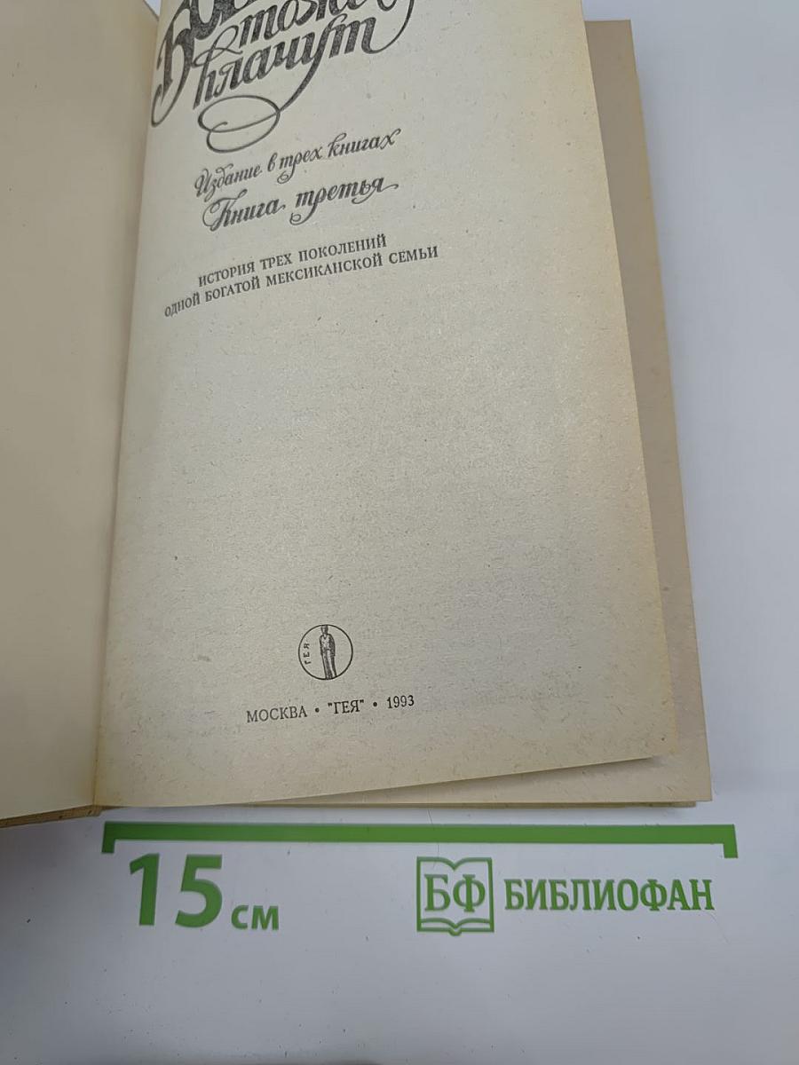 Богатые тоже плачут. Книга третья