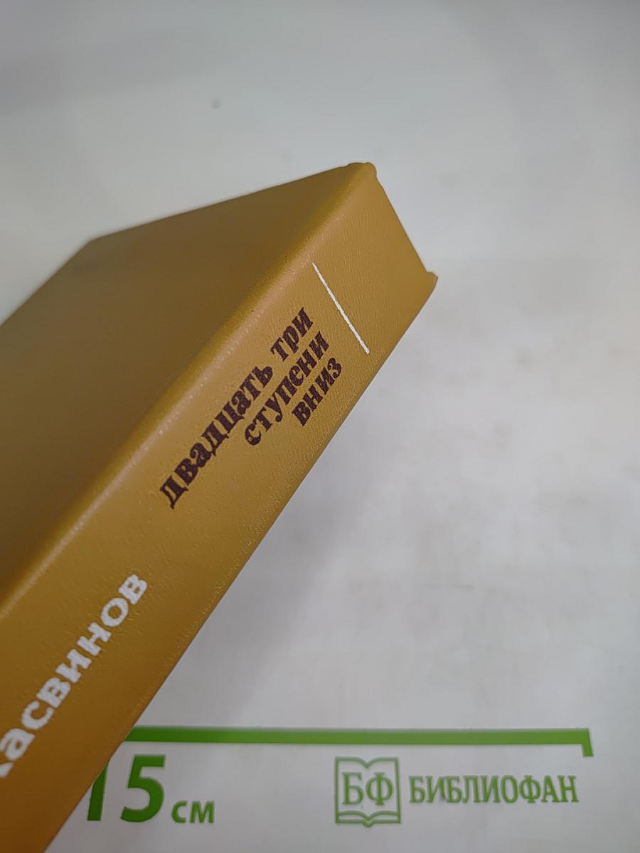 Двадцать три ступени вниз