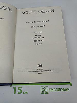 Собрание сочинений. Том восьмой: Костер (Книга вторая), Ступени, Очерки