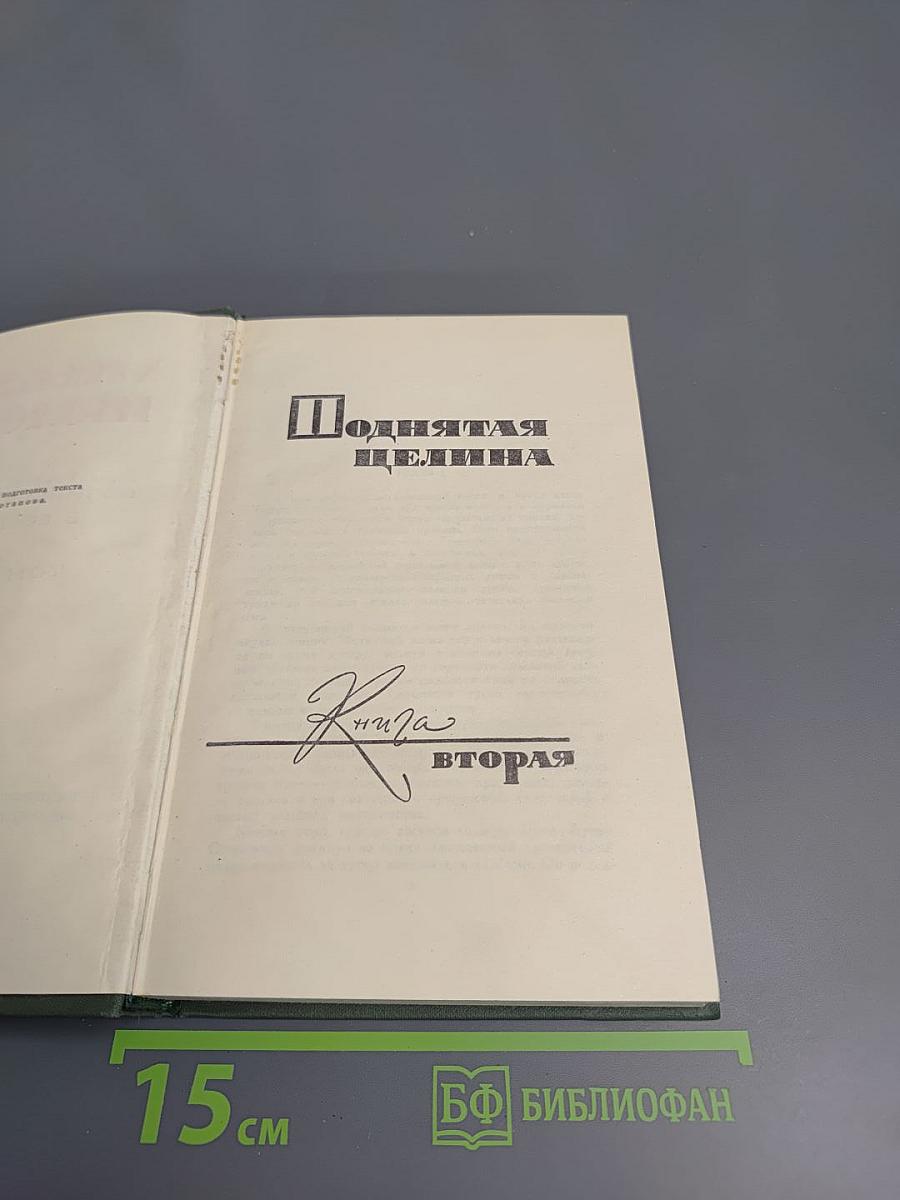 Поднятая целина. Книга вторая