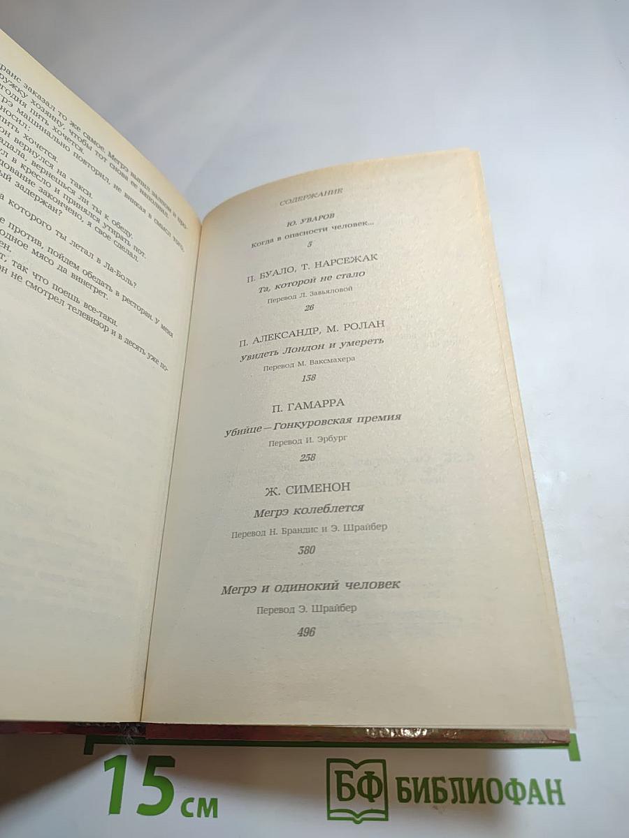 Современный французский детективный роман