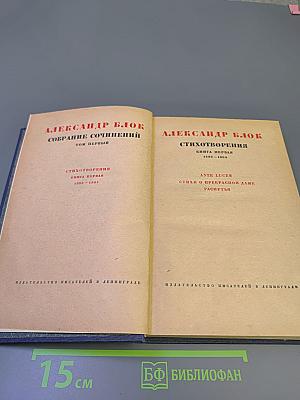 Александр Блок. Собрание сочинений. Том первый. Стихотворения. Книга первая 1898-1904