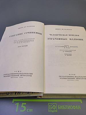 Собрание сочинений. Том пятый. Человеческая комедия. Утраченные иллюзии