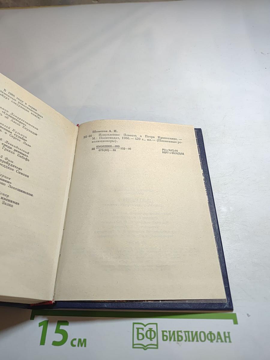 Искупление. Повесть о Петре Кропоткине