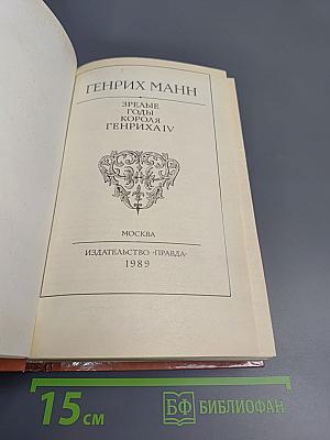 Зрелые годы короля Генриха IV