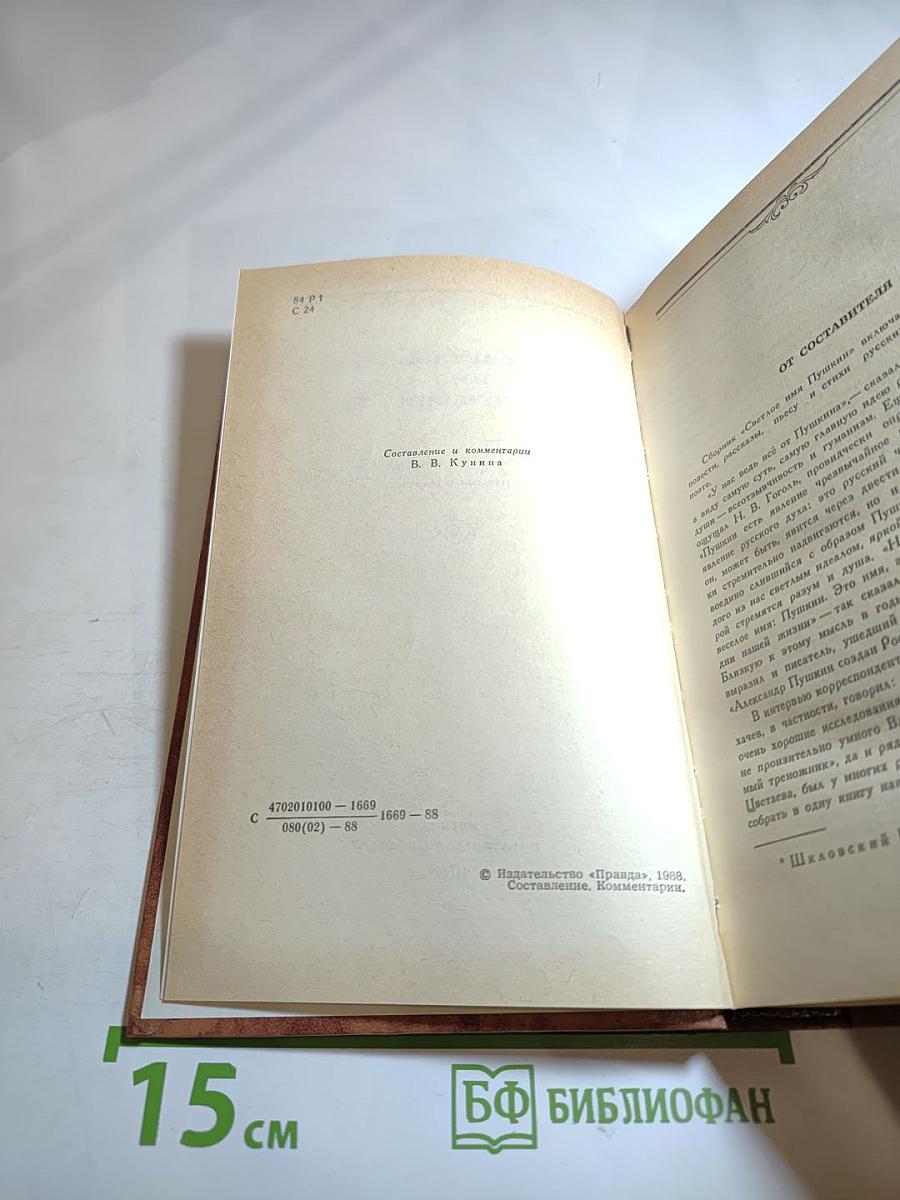 Светлое имя Пушкин