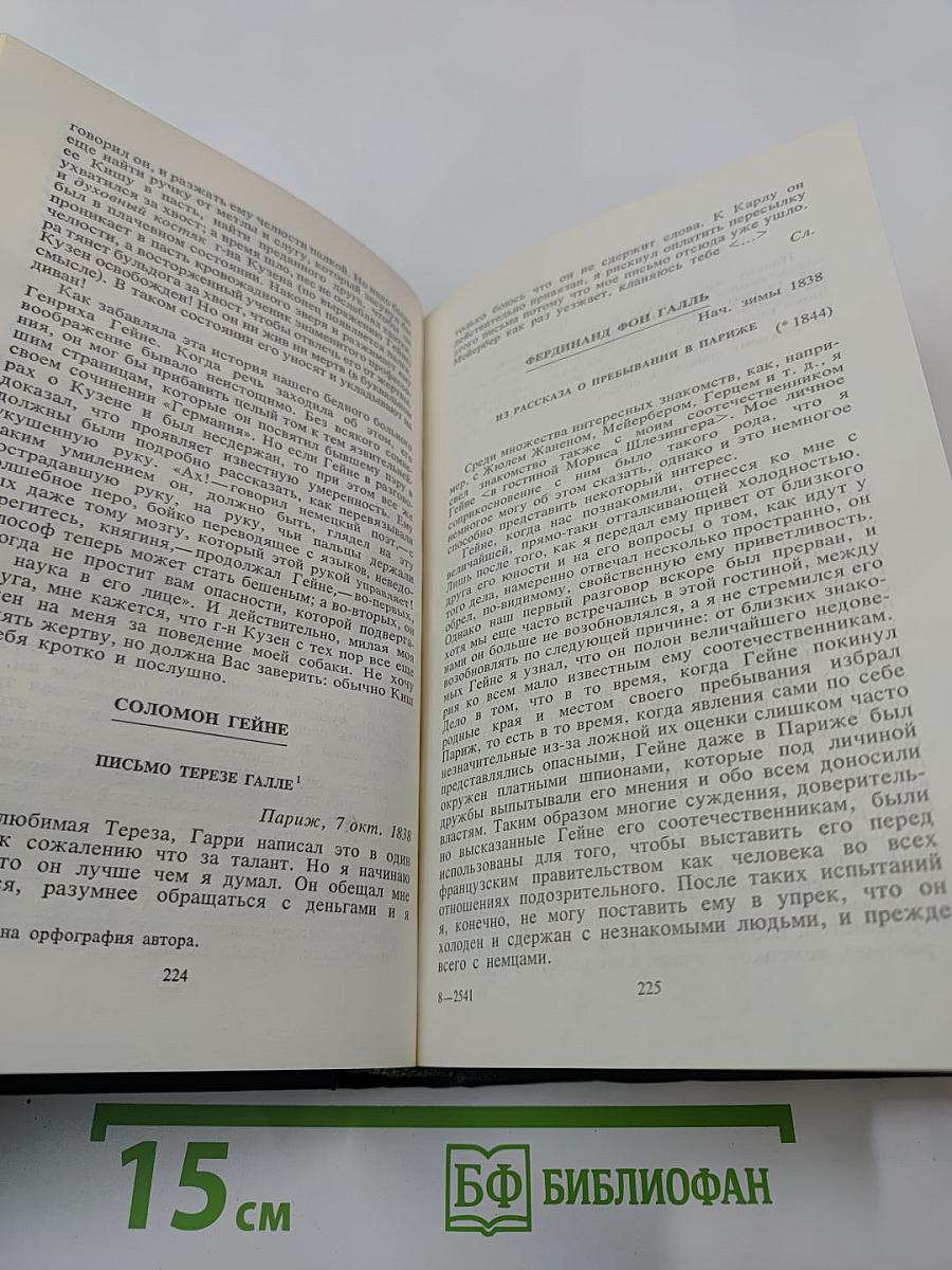 Гейне в воспоминаниях современников