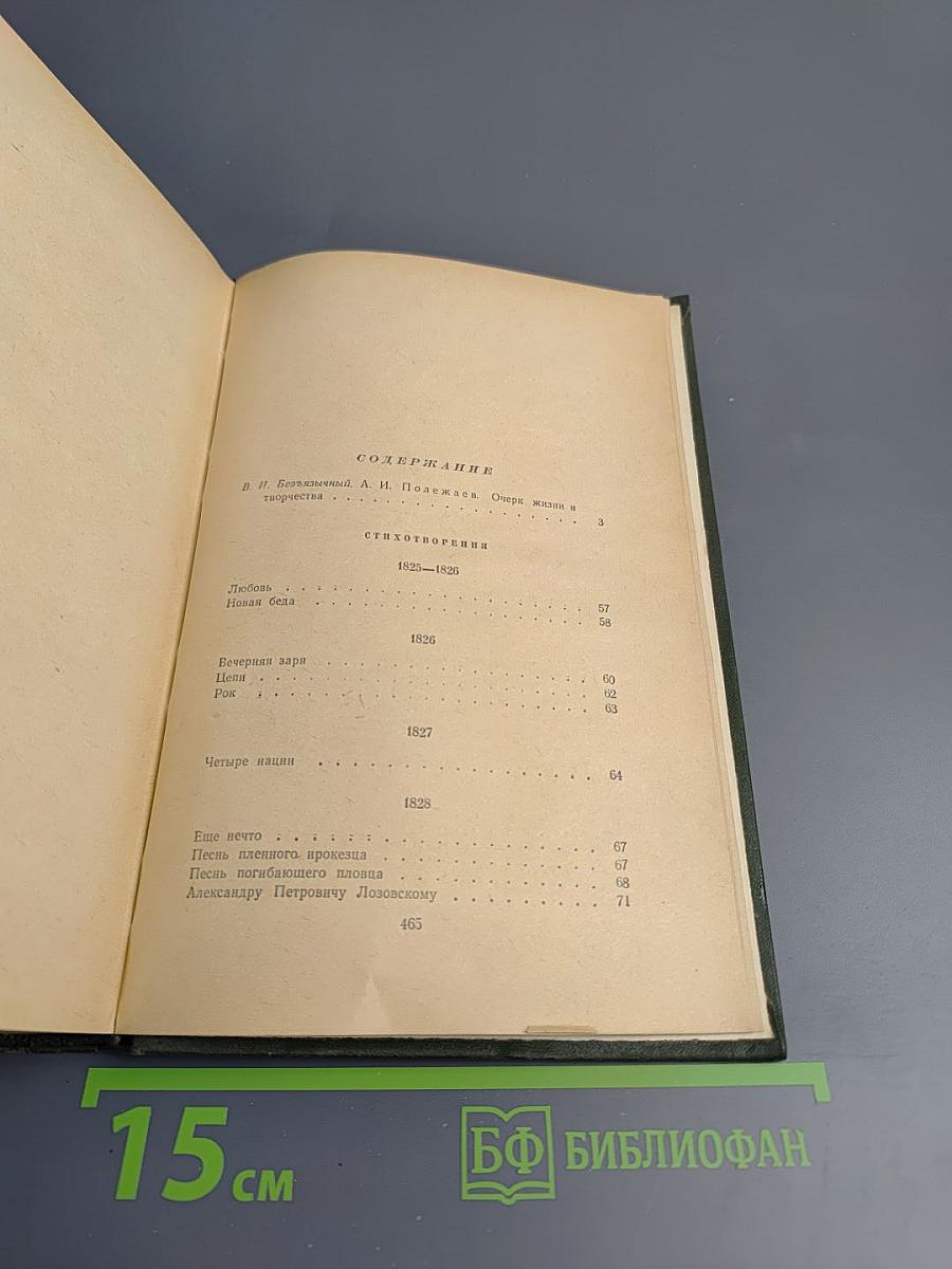 Сочинения Александр Полежаев