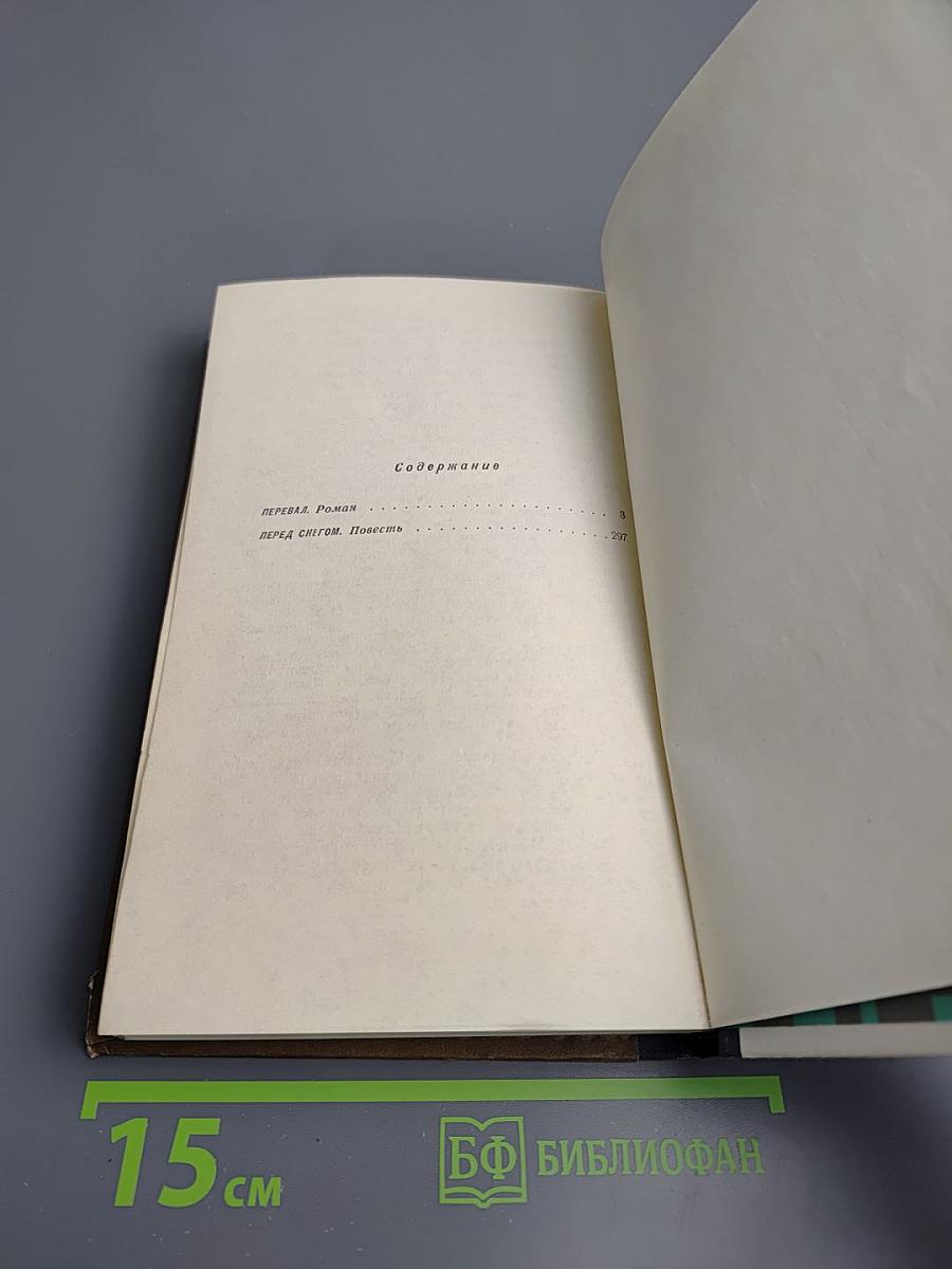 Перевал. Перед снегом