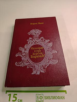 Молодые годы короля Генриха IV