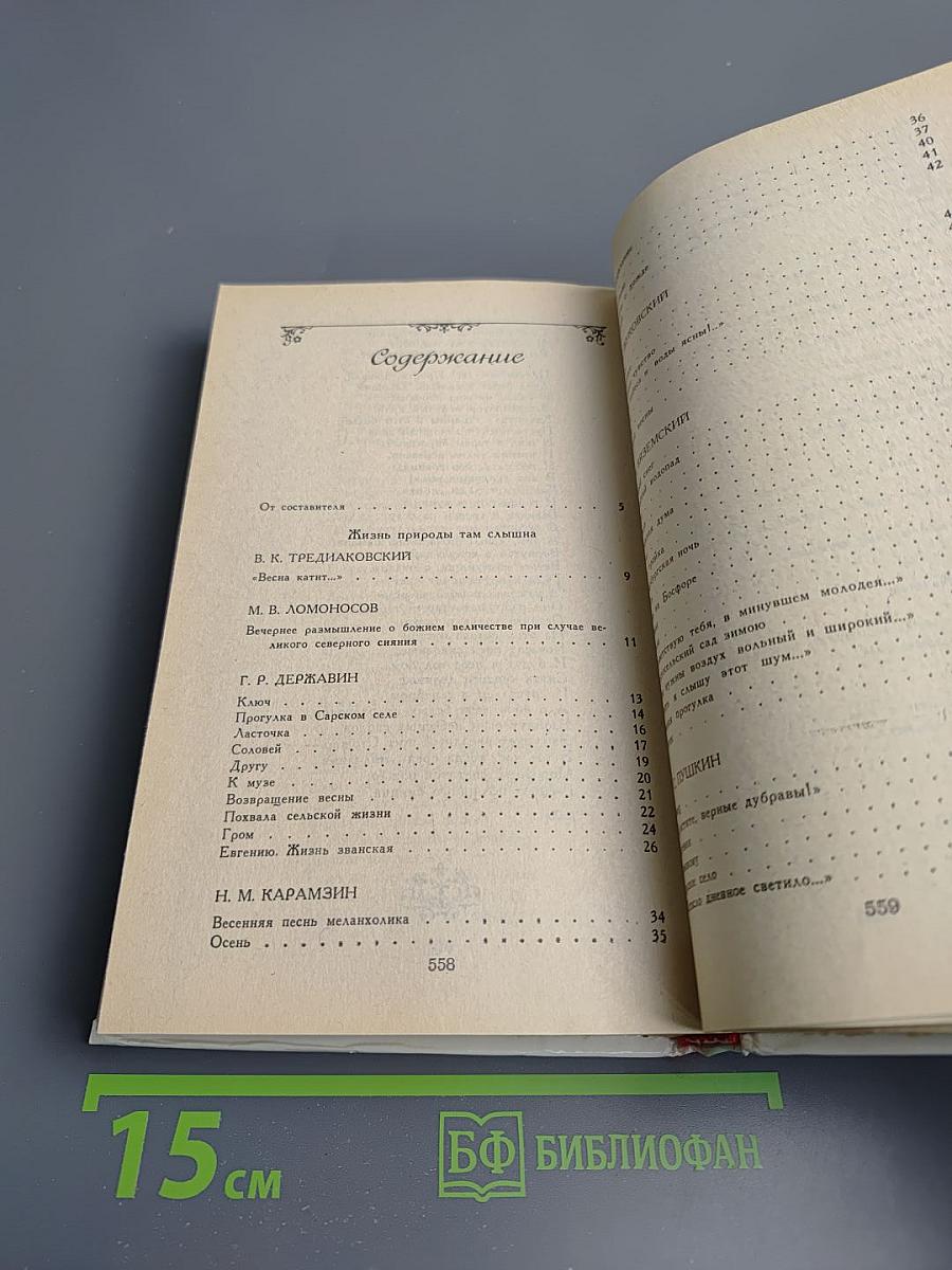 Жизнь природы там слышна: Русская лирика природы XVIII-XIX вв.