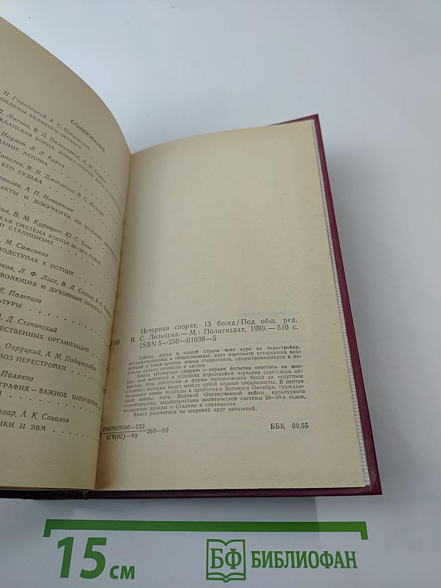 Историки спорят: Тринадцать бесед