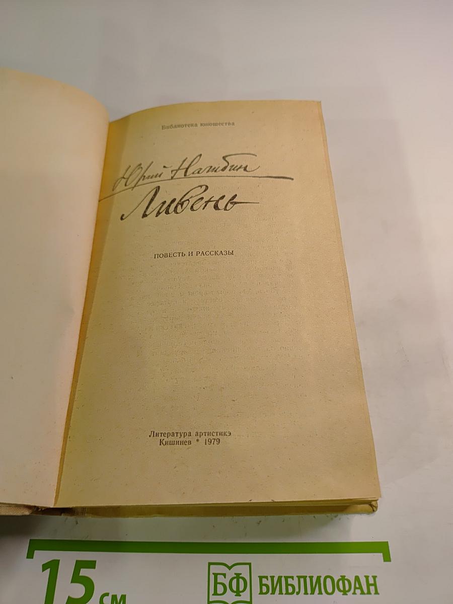 Ливень. Повесть и рассказы