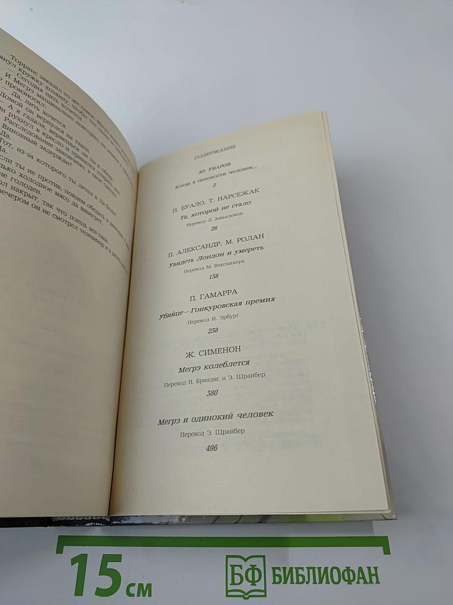 Современный французский детективный роман