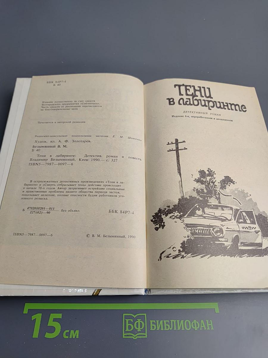 Тени в лабиринте. Смерть отбрасывает тень