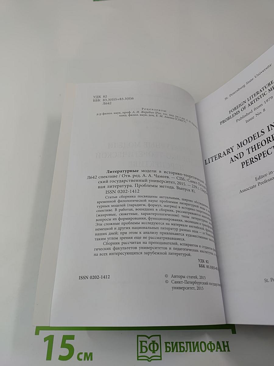 Литературные модели в историко-теоретической перспективе