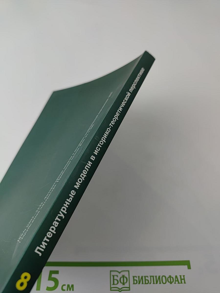 Литературные модели в историко-теоретической перспективе