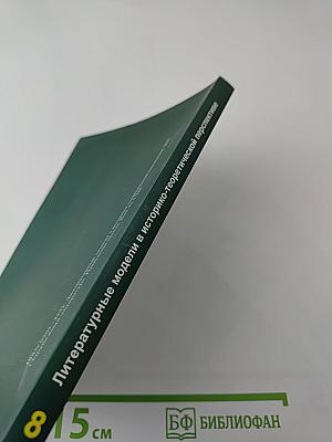 Литературные модели в историко-теоретической перспективе