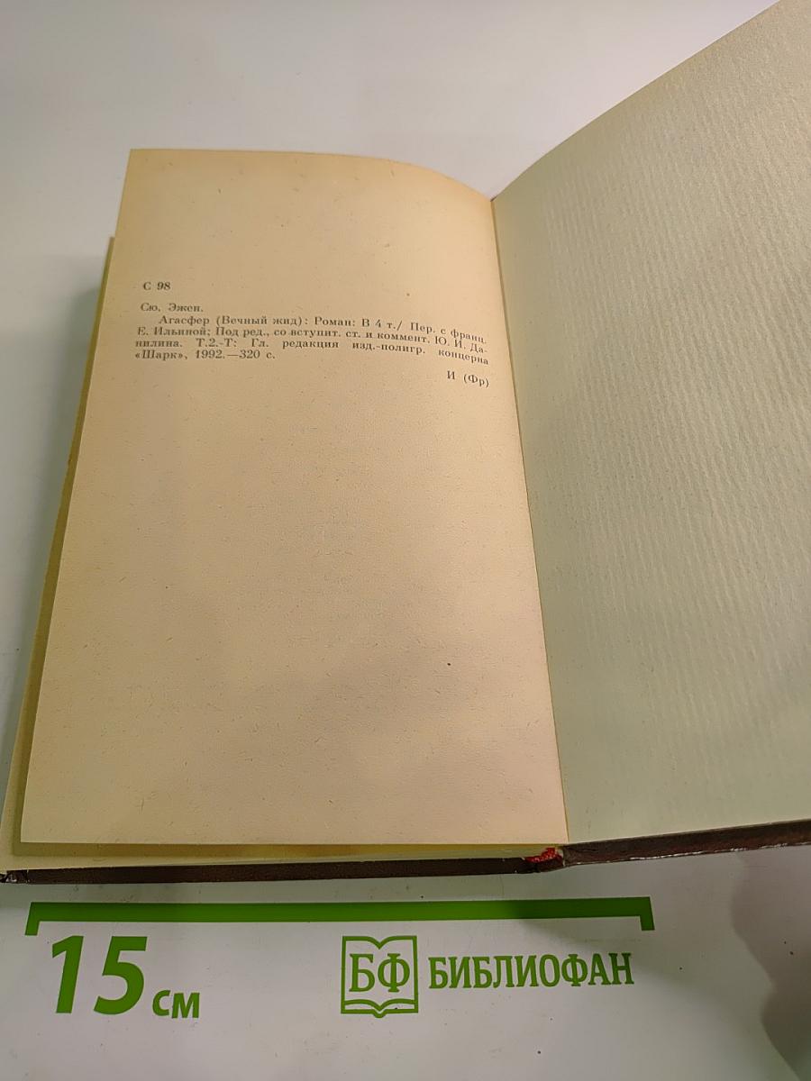 Агассфер. Том второй