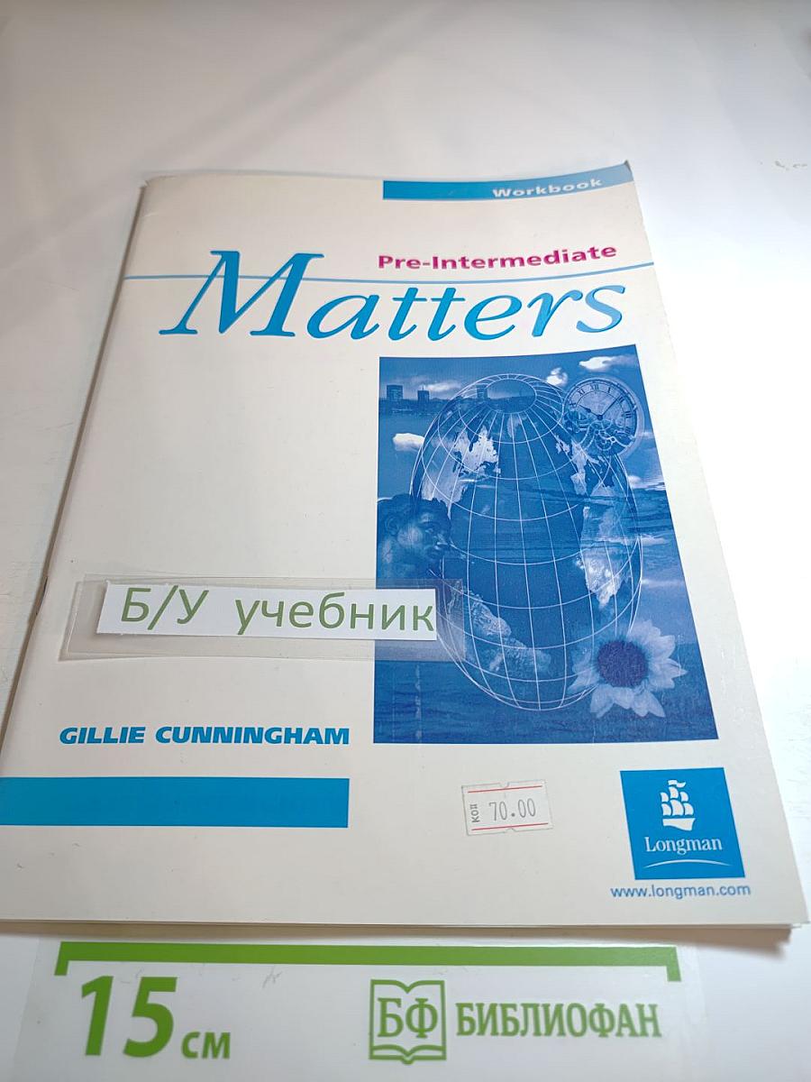 Matters Pre-Intermediate Workbook