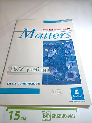 Matters Pre-Intermediate Workbook