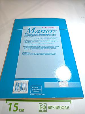Matters Pre-Intermediate Workbook