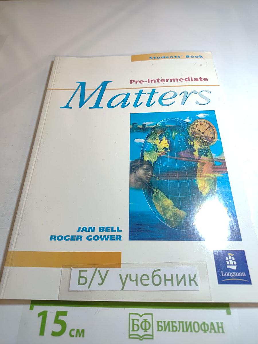 Matters Pre-Intermediate Students' Book