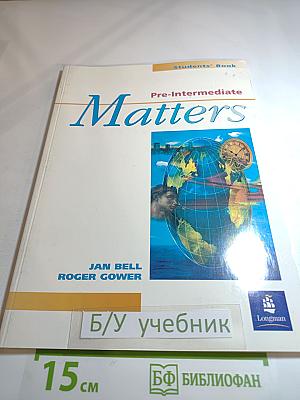 Matters Pre-Intermediate Students' Book