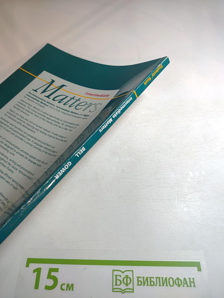 Matters Intermediate Students' Book