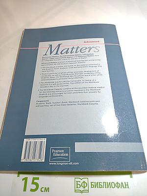 Matters Advanced Workbook WITH KEY