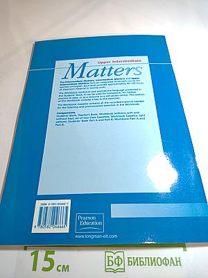Matters Workbook Upper Intermediate WITH KEY