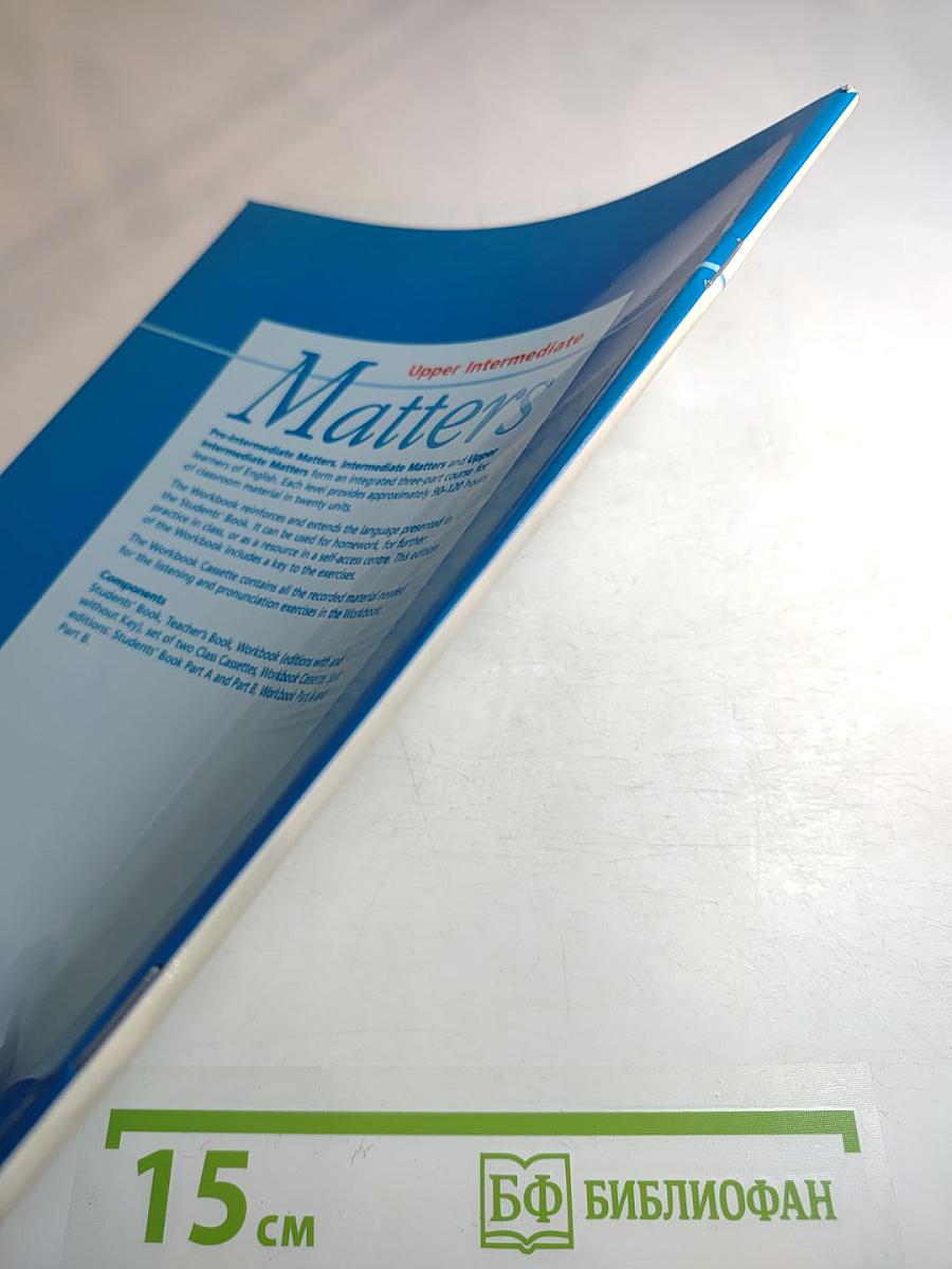 Matters Workbook Upper Intermediate WITH KEY