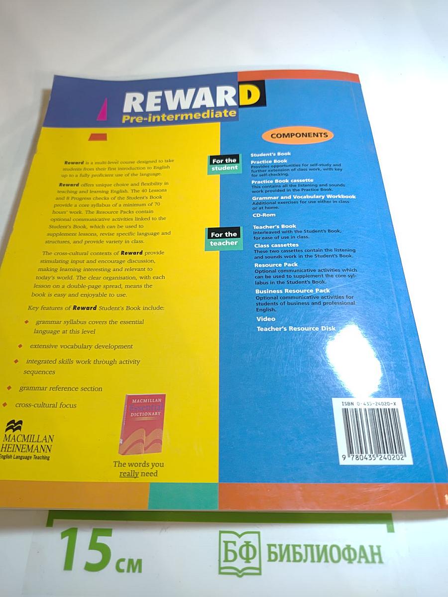 Reward Pre-intermediate Student's Book