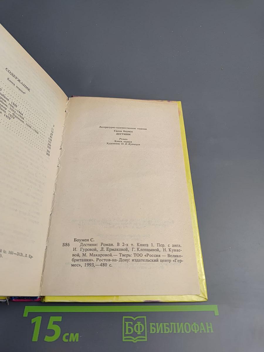 Дестини. Книга первая