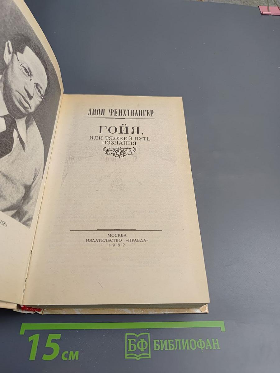 Гойя, или Тяжкий путь познания