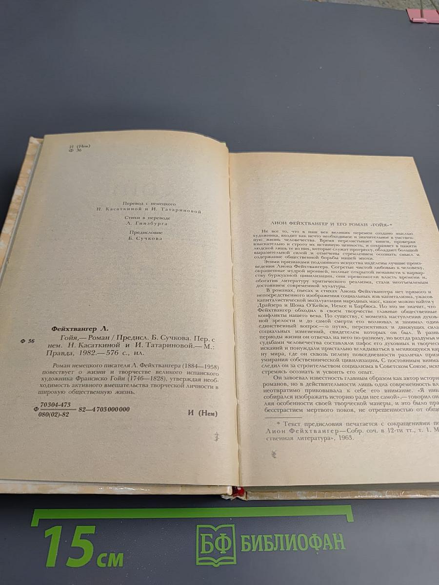 Гойя, или Тяжкий путь познания