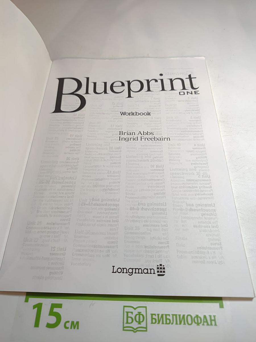 Blueprint One Workbook