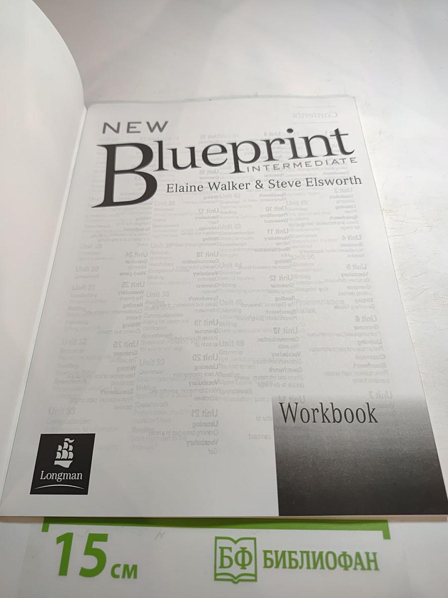 New Blueprint Intermediate Workbook with key