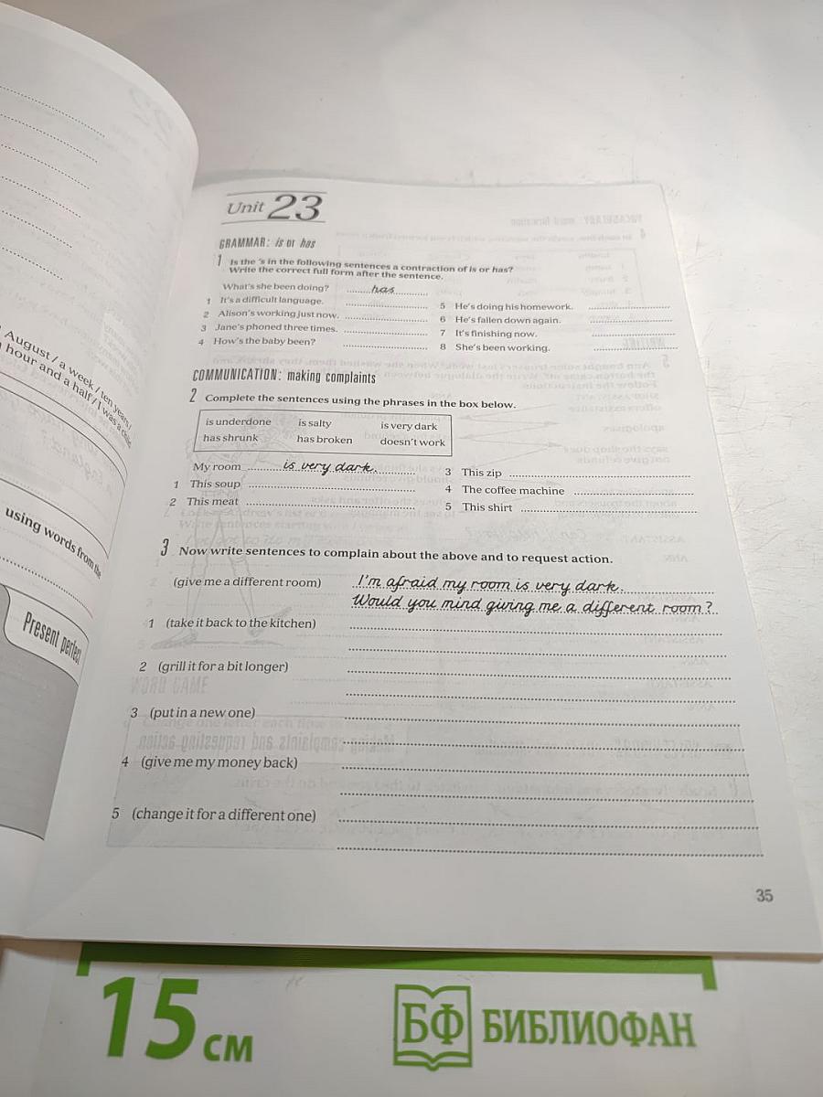 New Blueprint Intermediate Workbook with key