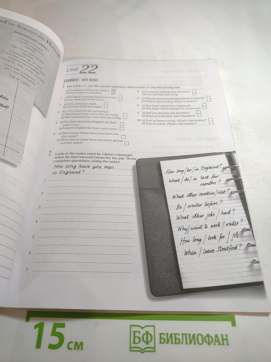 Blueprint Intermediate Workbook with Key