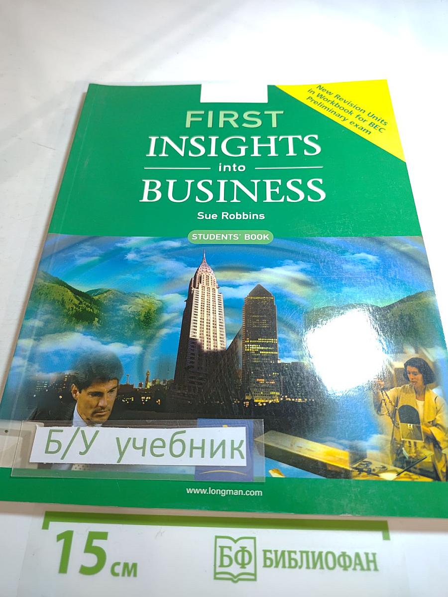 First Insights into Business Student's Book