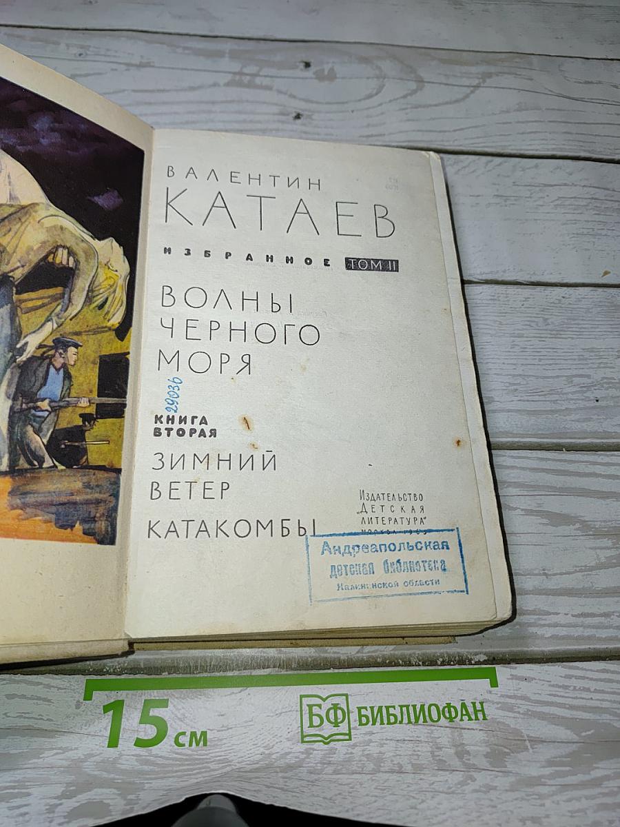 Избранное Том II. Волны Черного моря: Зимний ветер. Катакомбы