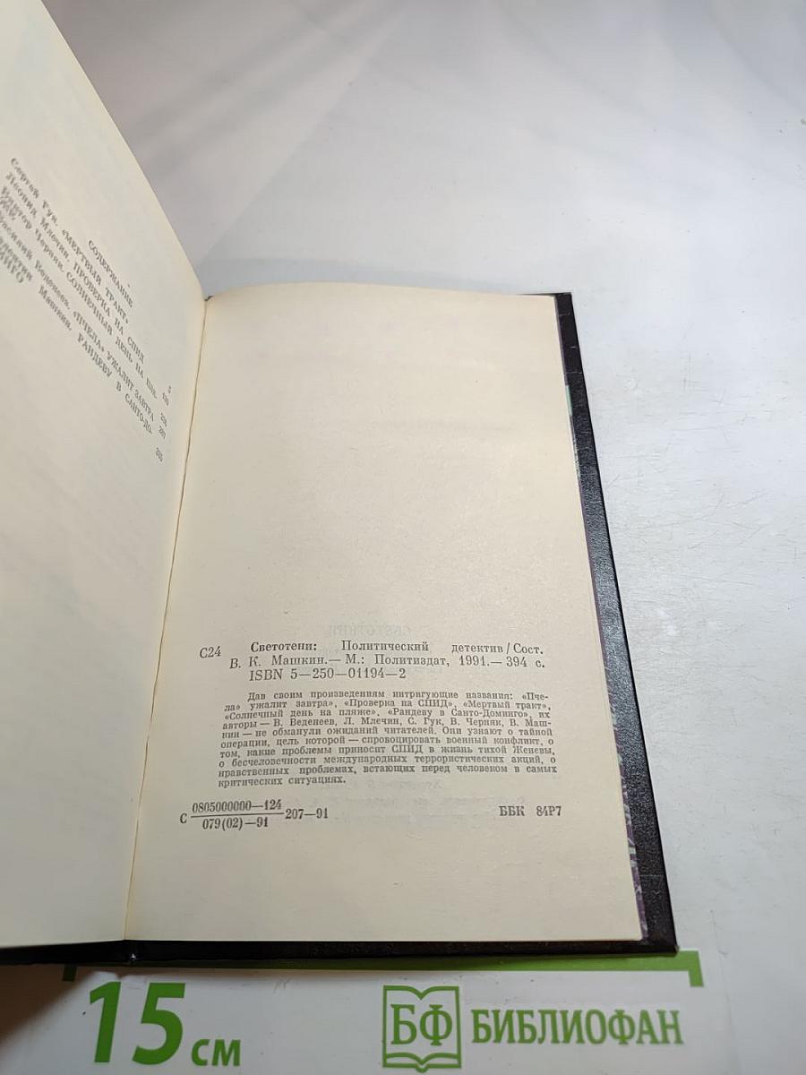 Светотени. Политический детектив