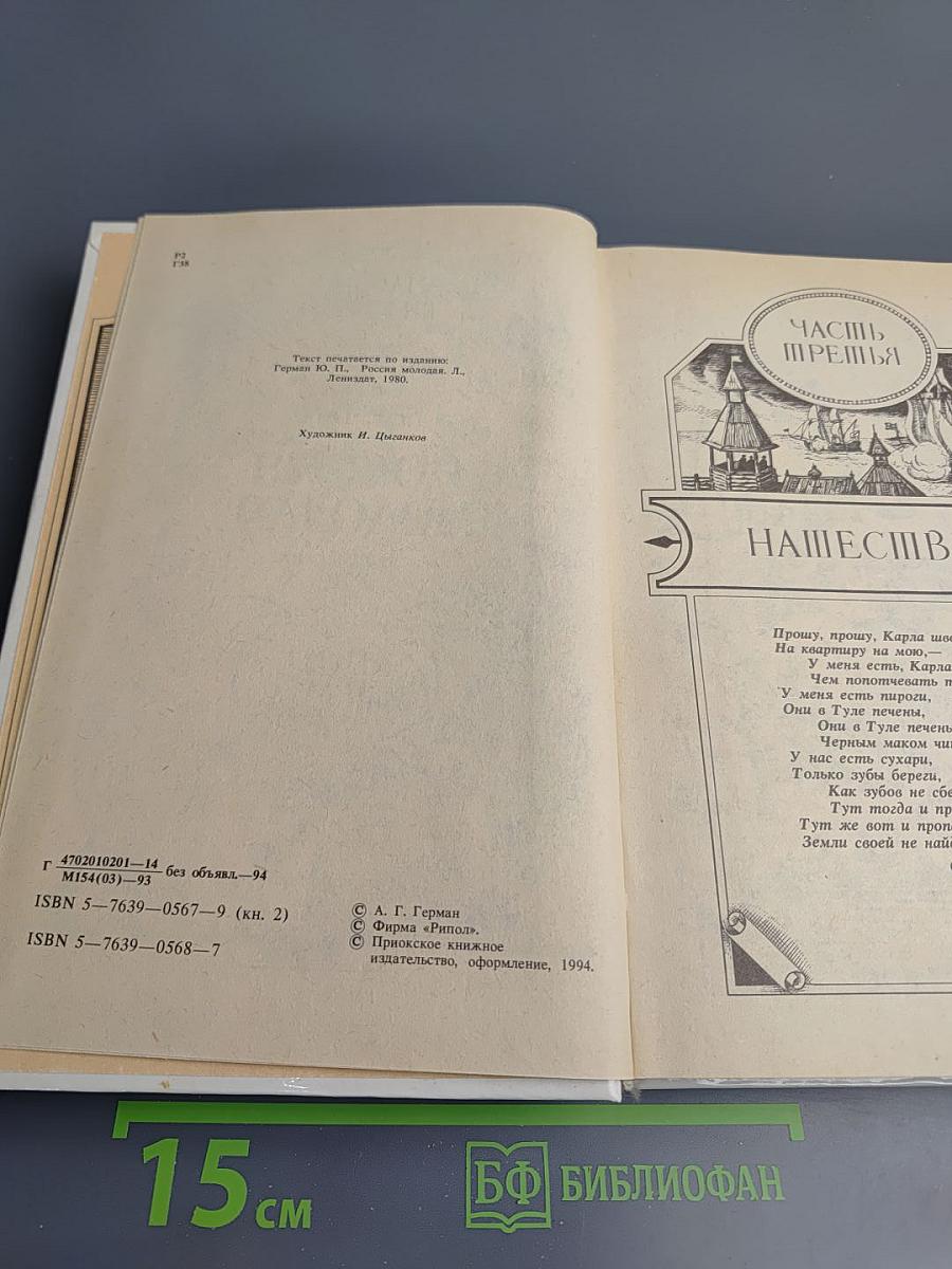 Россия молодая. Книга вторая