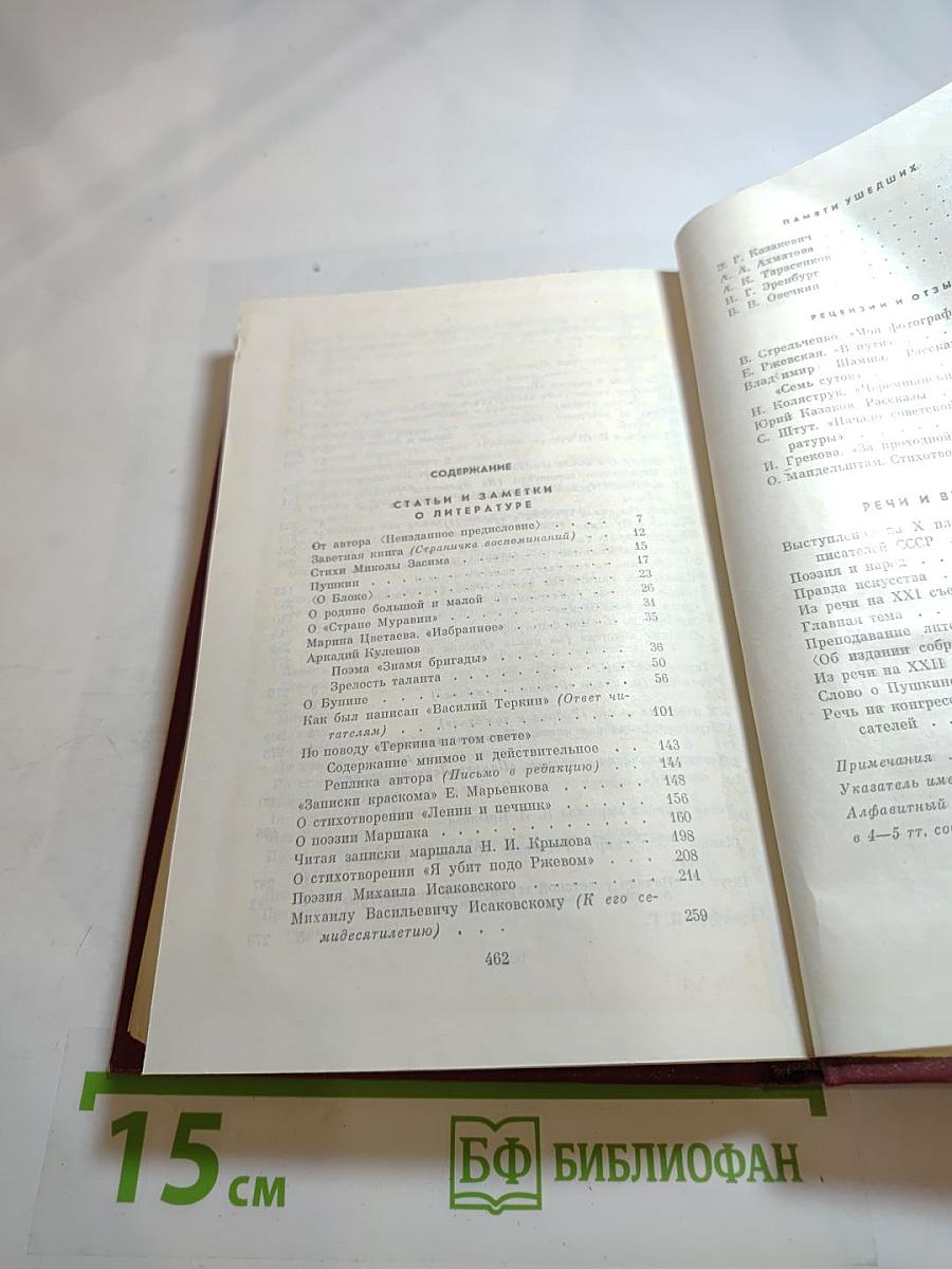 Собрание сочинений. Том пятый. Статьи и заметки о литературе. Речи и выступления (1971-1979)