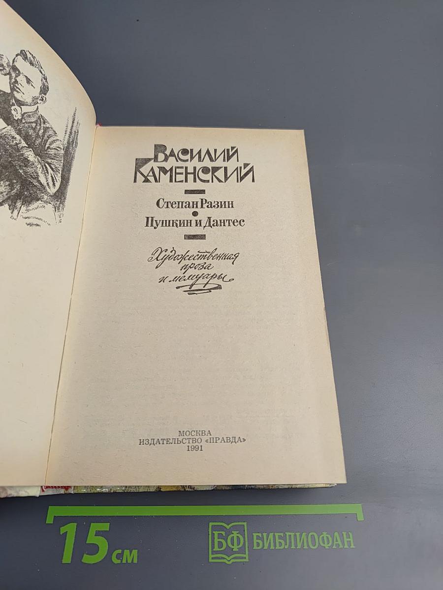 Степан Разин. Пушкин и Дантес. Кафе поэтов