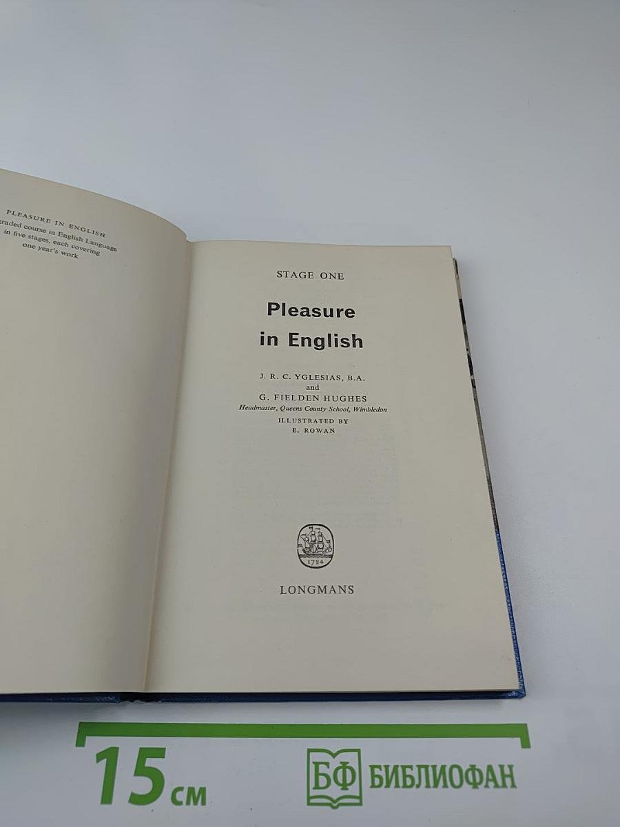 Pleasure in English Stage One