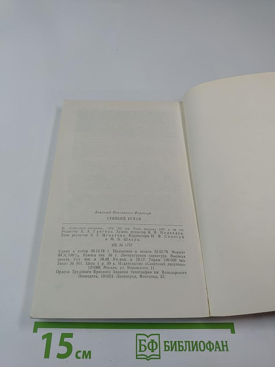 Стойкий Туман