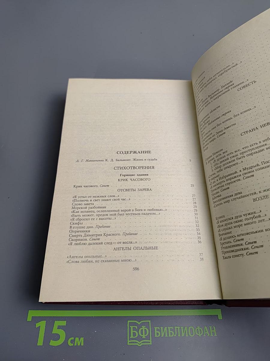 Константин Бальмонт Избранное